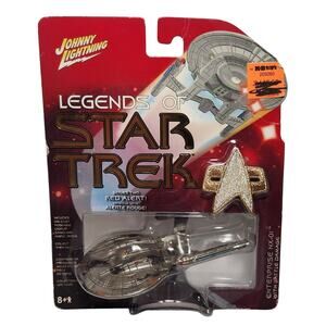 Johnny Lightning Legends of Star Trek Enterprise NX-01 Battle Damage 2005 New
